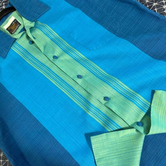 Vintage Mob Shirt Bowling Shirt Rockabilly Tagged Medium - Picture 4 of 12